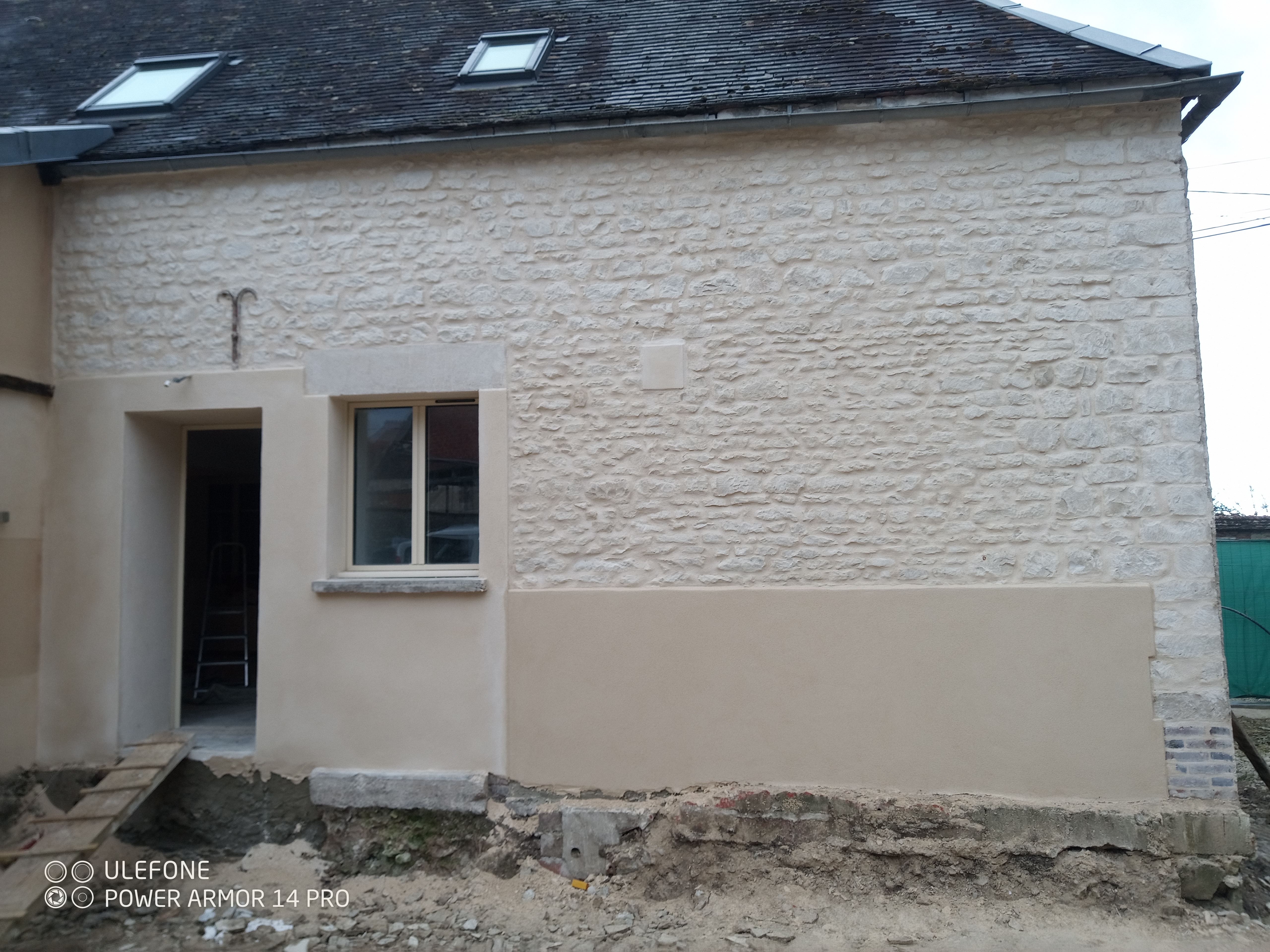 Joins de pierre sur maison